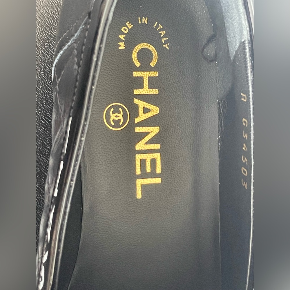 Chanel Leather Loafers - Picture 3 of 4